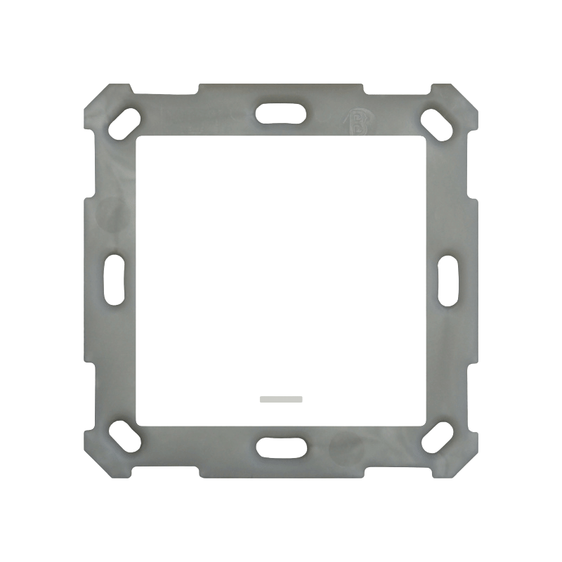 MDT BE-TAL5501.01 KNX Taster – Light 55, 1-fach, RGBW, Neutral, reinweiß glänzend
