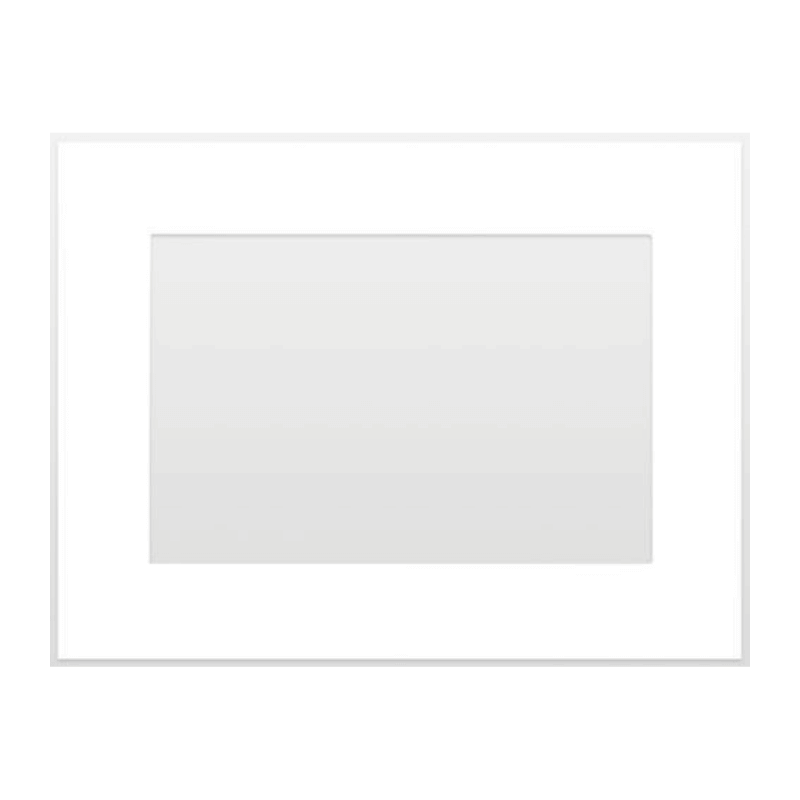 MDT Glasrahmen VisuControl VCB-07WS.04 – 7 Zoll, Glas weiß
