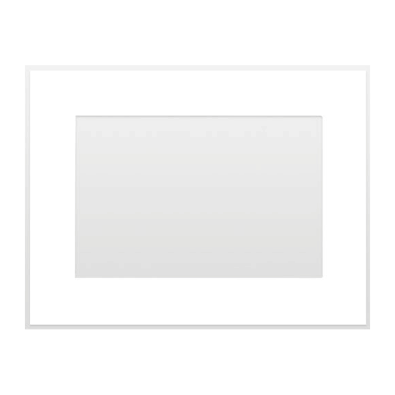 MDT Glasrahmen VisuControl VCB-10WS.04 – 10 Zoll, Glas weiß