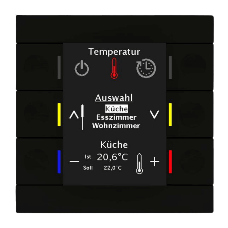 MDT KNX-Bedienzentrale Smart 86 BE-BZS86.01 – reinweiß glänzend