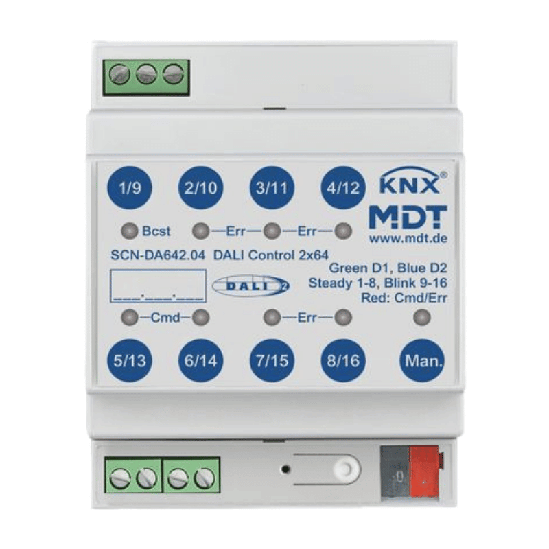MDT KNX-DALI-Gateway SCN-DA642.04 – 2-fach, Standard