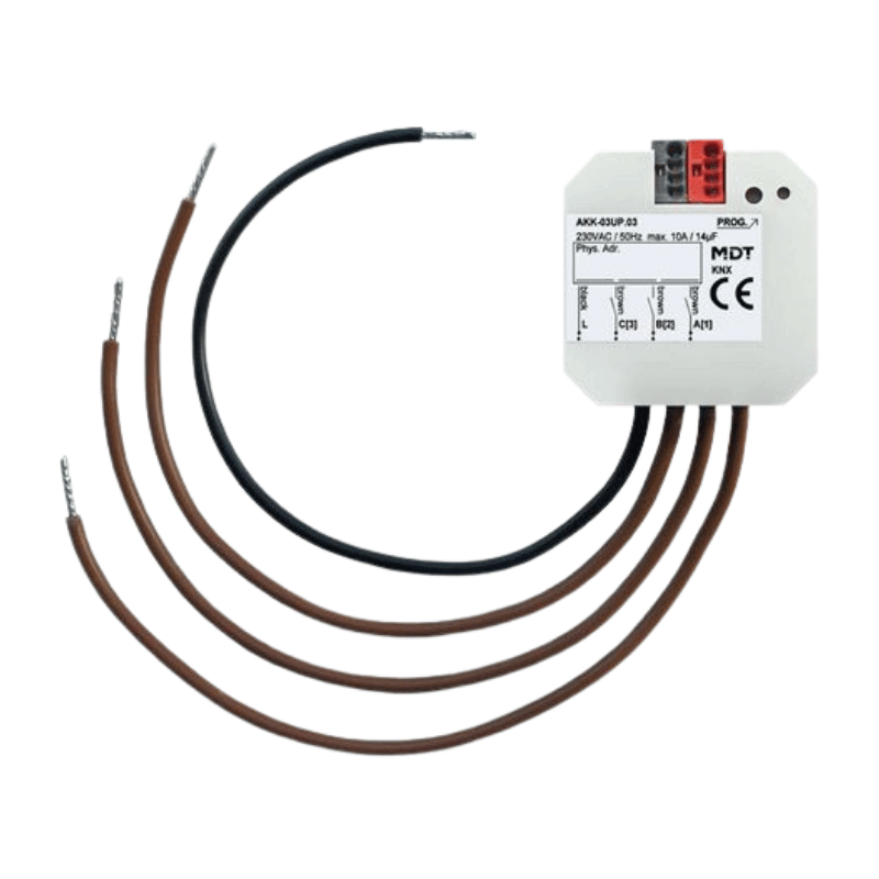 MDT KNX-Fan-Coil-Aktor AKK-03UP.03 – 3-fach, Kompakt, UP