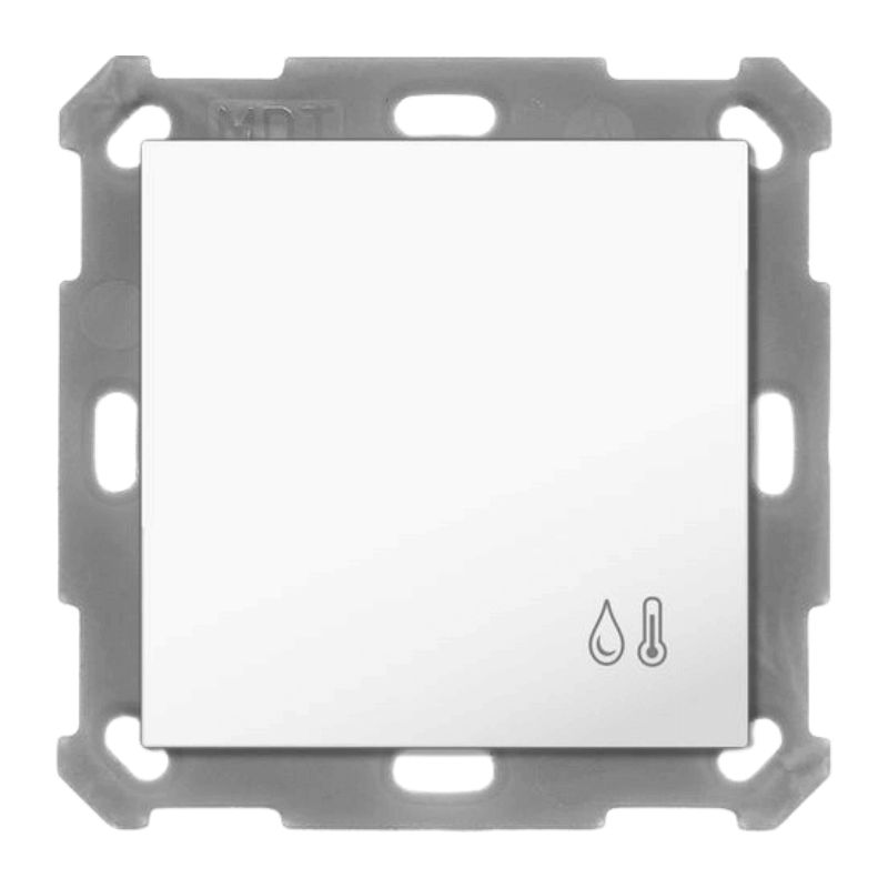 MDT KNX-Raumtemperaturregler Smart 55 SCN-RTR55O.01 – Objektregler, reinweiß glänzend