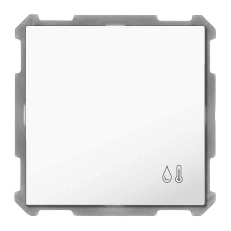 MDT KNX-Raumtemperaturregler Smart 63 SCN-TFS63.01 – Temperatur-/Feuchte-Sensor, studioweiß glänzend