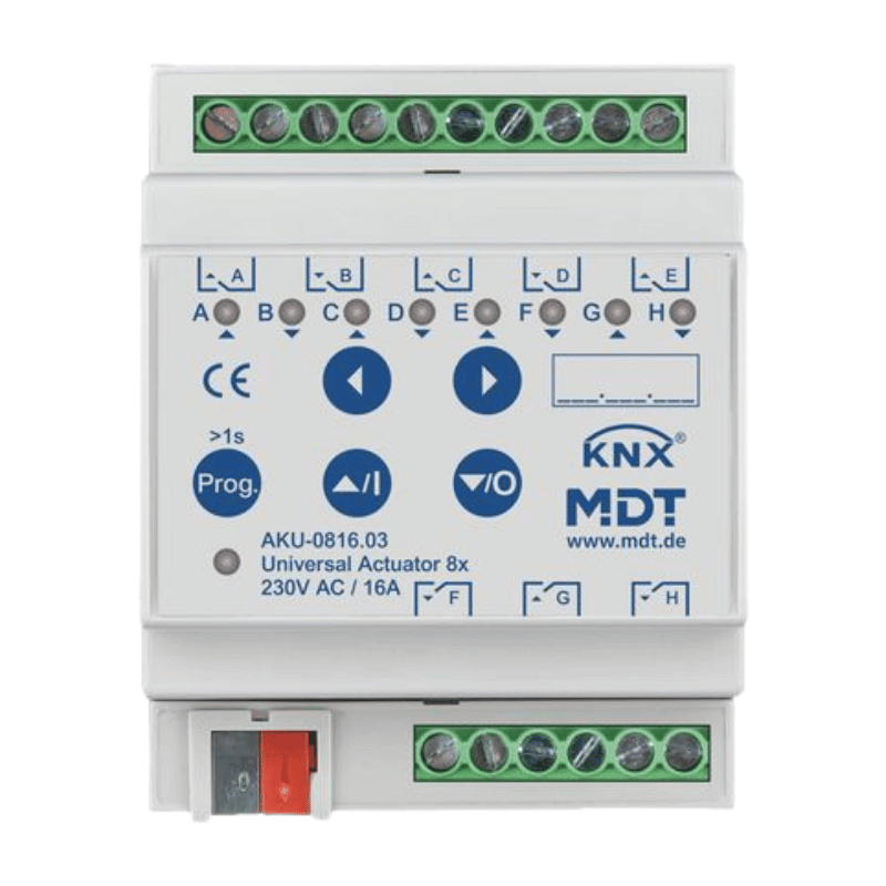 MDT KNX-Universalaktor AKU-0816.03 – 8-fach