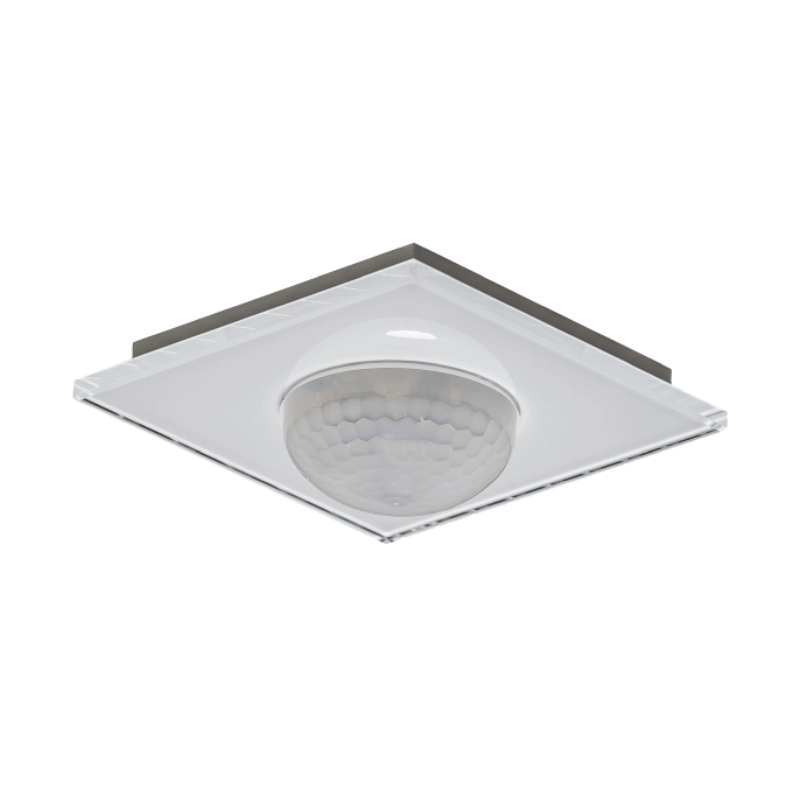 MDT SCN-G360D3.03 KNX Präsenzmelder – 360°, 3 Sensoren, Temperatursensor, Glas, weiß