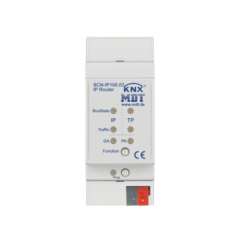 MDT SCN-IP100.03 KNX IP Router – mit IP Secure und Data Secure, 2TE REG