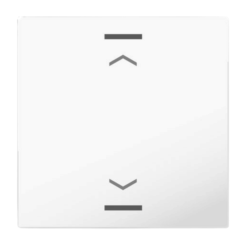 MDT Wippe BE-TAL55W102.A1 1-fach mit Pfeilsymbolen in reinweiß glänzend für Tastsensor Light 55