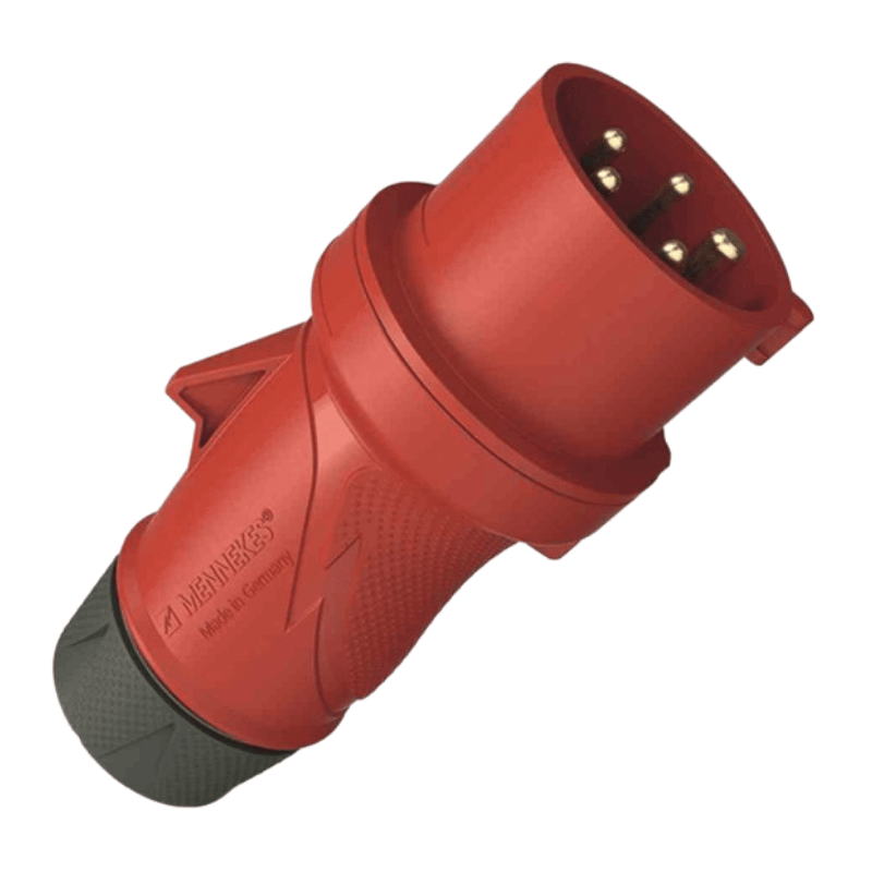 Mennekes 13520 Stecker – PowerTOP Xtra ErgoCONTACT, 32 A, 5-polig, 400 V, IP54
