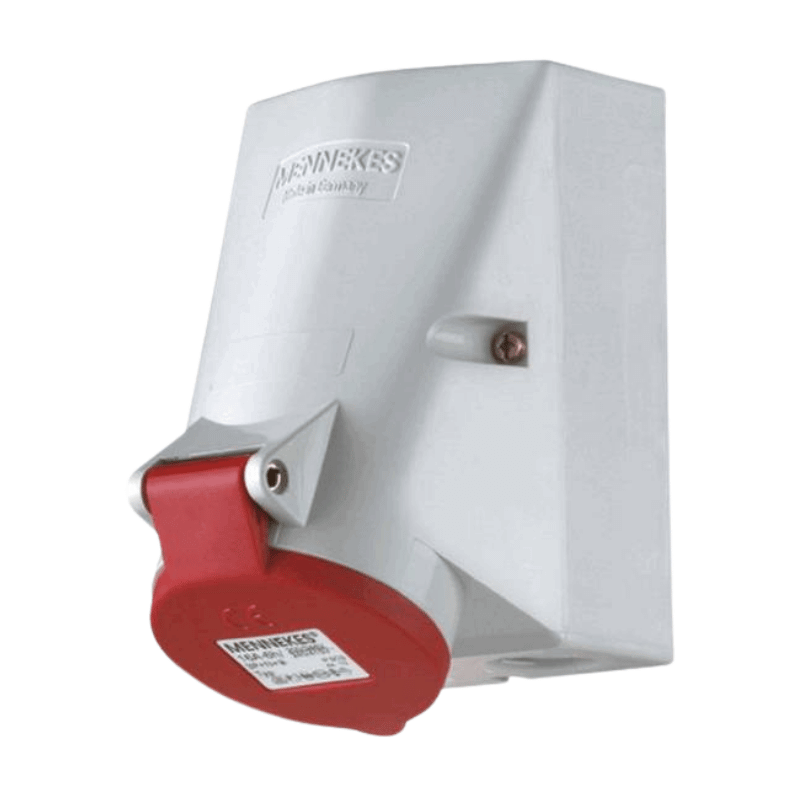 Mennekes 419 Wandsteckdose – TwinCONTACT IP44, 16 A, 5-polig, 400 V