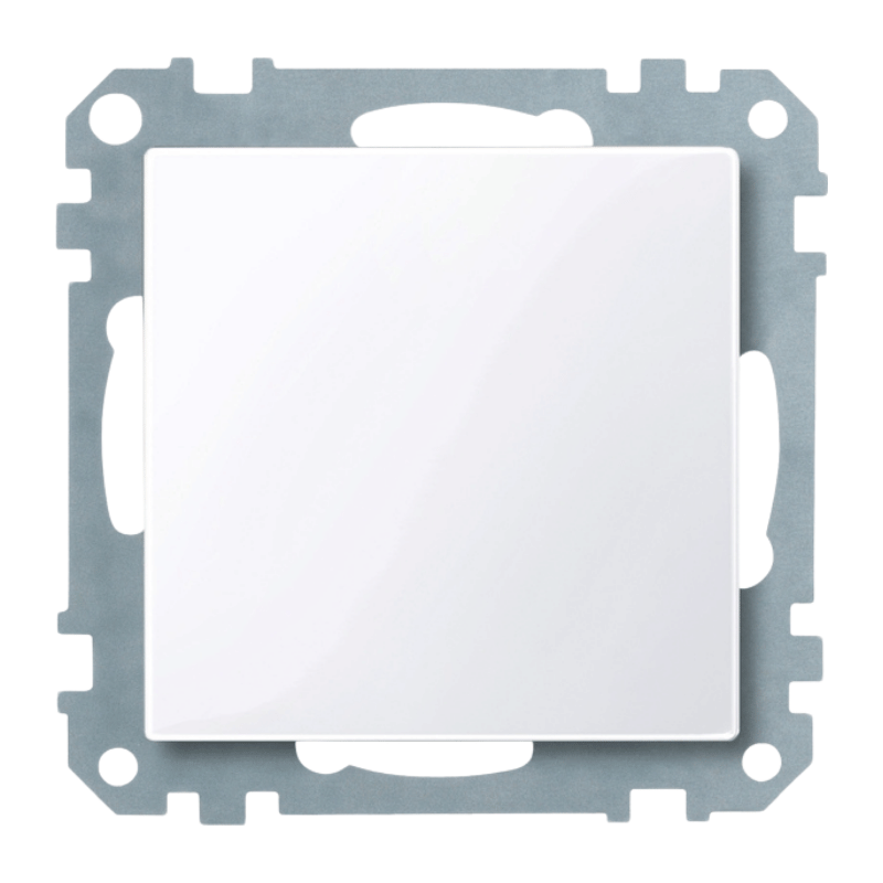 Merten 391625 Blindabdeckung – System M, Standard, aktivweiß glänzend