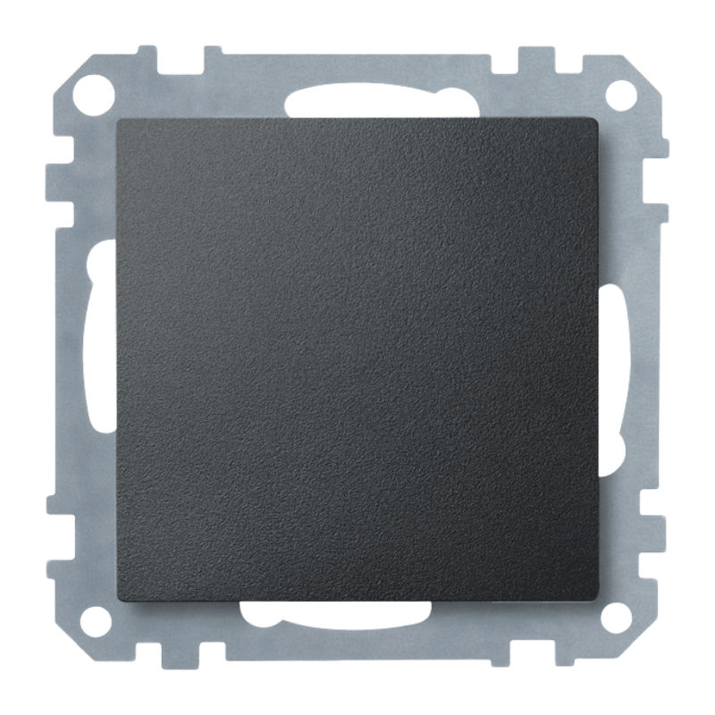 Merten 391814 Blindabdeckung – System M, anthrazit