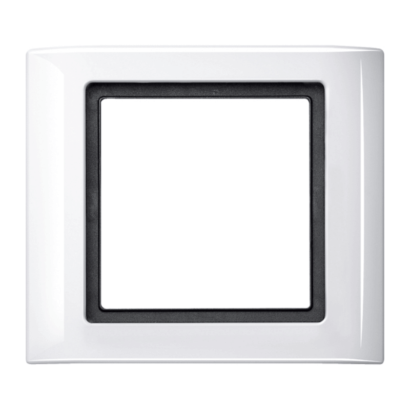 Merten 400119 Rahmen – Aquadesign, 1-fach, polarweiß glänzend