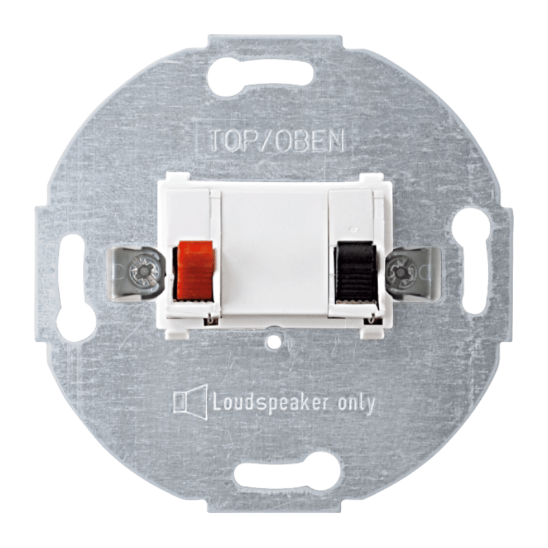 Merten 466919 Lautsprecherdose – 1-fach, polarweiß