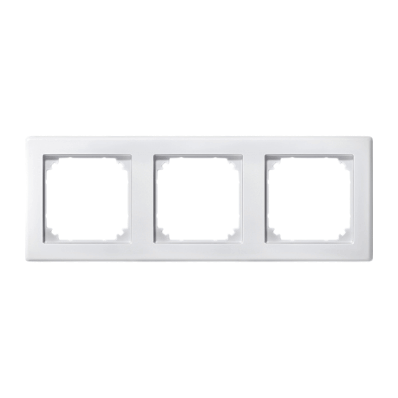 Merten 484319 Rahmen – M-Smart, 3-fach, polarweiß matt