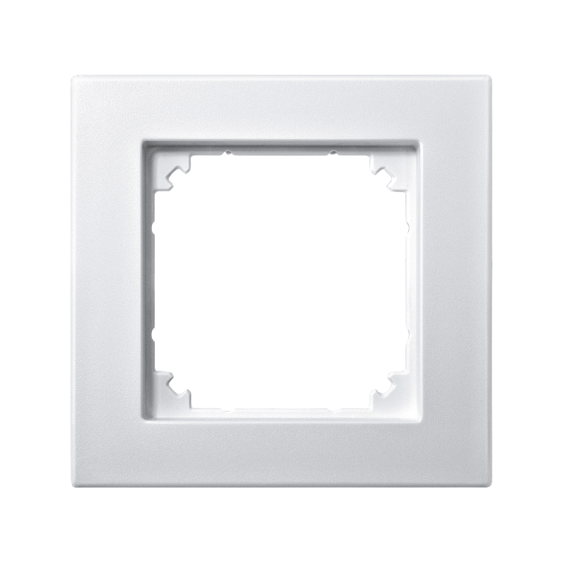 Merten 486119 Rahmen – M-Plan, 1-fach, polarweiß matt
