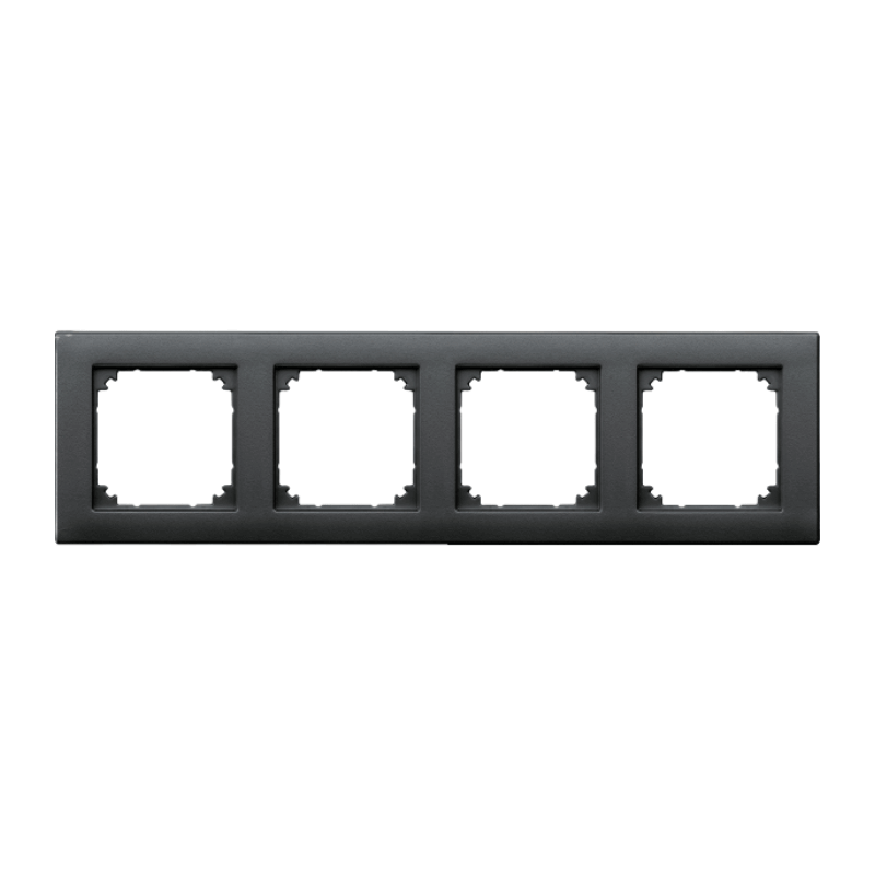 Merten 486414 Rahmen – M-Plan, 4-fach, anthrazit