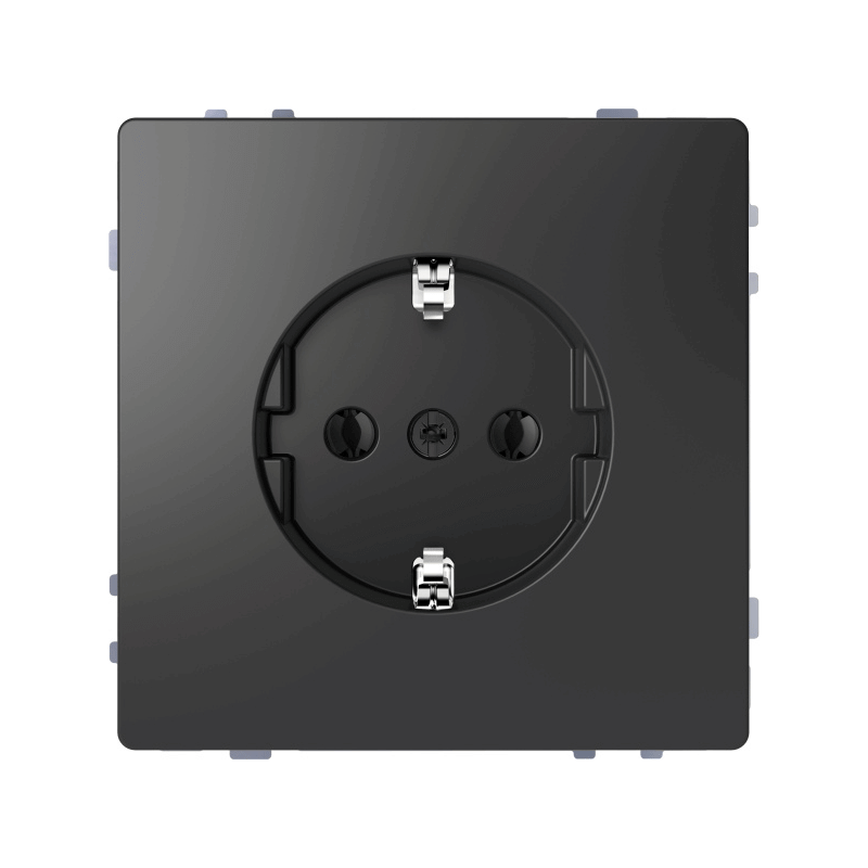 Merten MEG2301-6034 SCHUKO-Steckdose – System Design, anthrazit