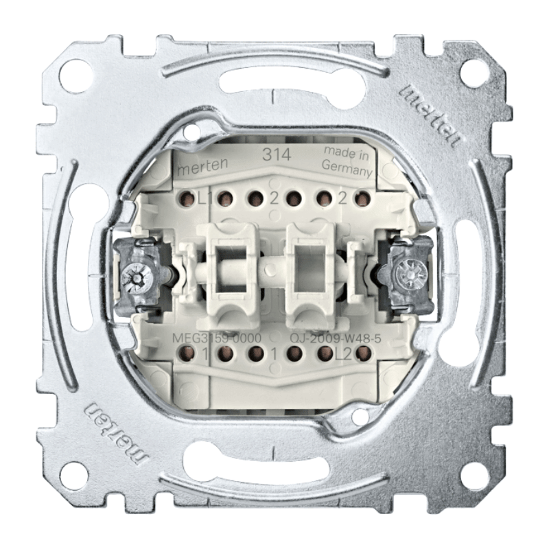 Merten MEG3159-0000 Wipptaster – 2 Wechsler