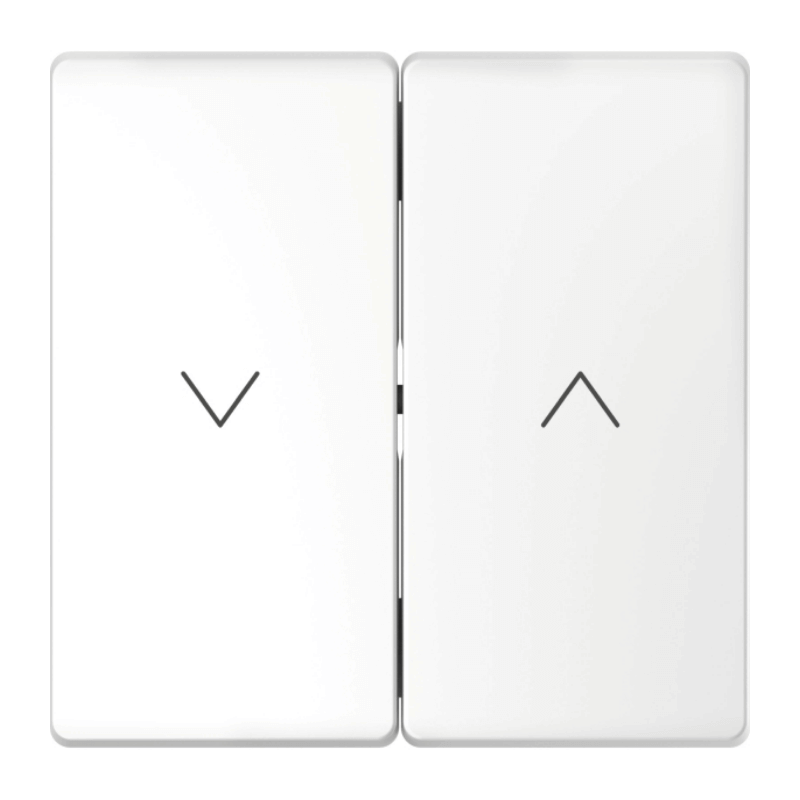 Merten MEG3855-6035 Jalousiewippe – System Design, 2-fach, lotosweiß