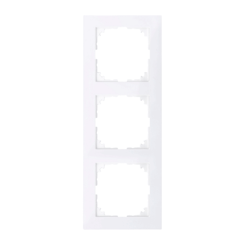 Merten MEG4030-3625 Rahmen – M-Pure, 3-fach, aktivweiß