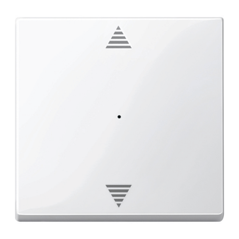 Merten MEG5215-0319 Wippe – für Taster-Modul PlusLink, System M, 1-fach, Pfeile, polarweiß glänzend