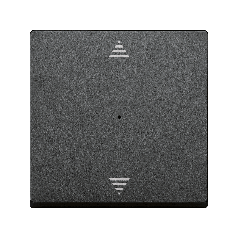Merten MEG5215-0414 Wippe – für Taster-Modul PlusLink, System M, 1-fach, Pfeile, anthrazit