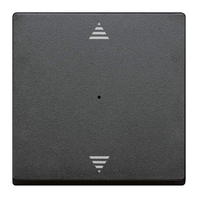 Merten MEG5215-0414 Wippe – für Taster-Modul PlusLink, System M, 1-fach, Pfeile, anthrazit
