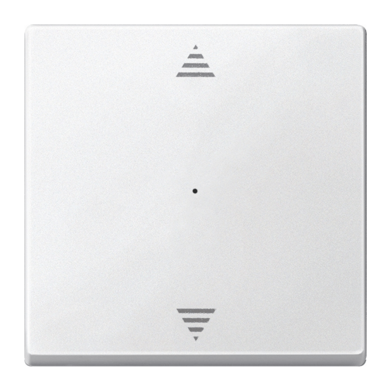 Merten MEG5215-0419 Wippe – für Taster-Modul PlusLink, System M, 1-fach, Pfeile, polarweiß matt