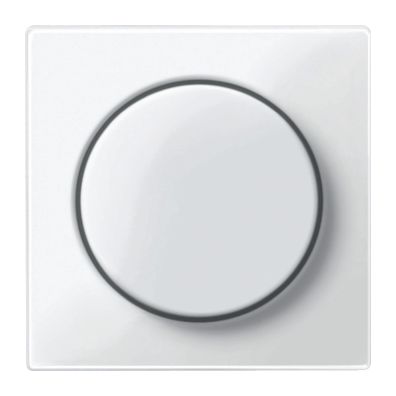 Merten MEG5250-0319 Dimmerabdeckung – System M, Standard, polarweiß glänzend