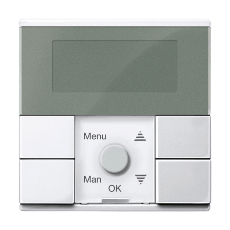 Merten MEG5755-0319 Zeitschaltuhr – System M, 5 Tasten, polarweiß glänzend