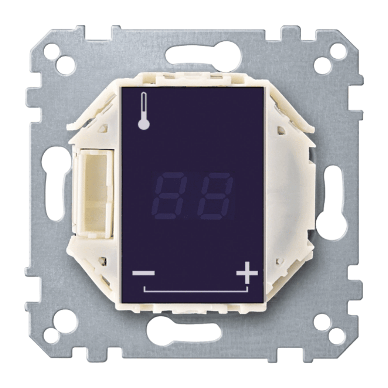 Merten MEG5775-0000 Raumtemperaturregler – Schließer, 230 V, Display