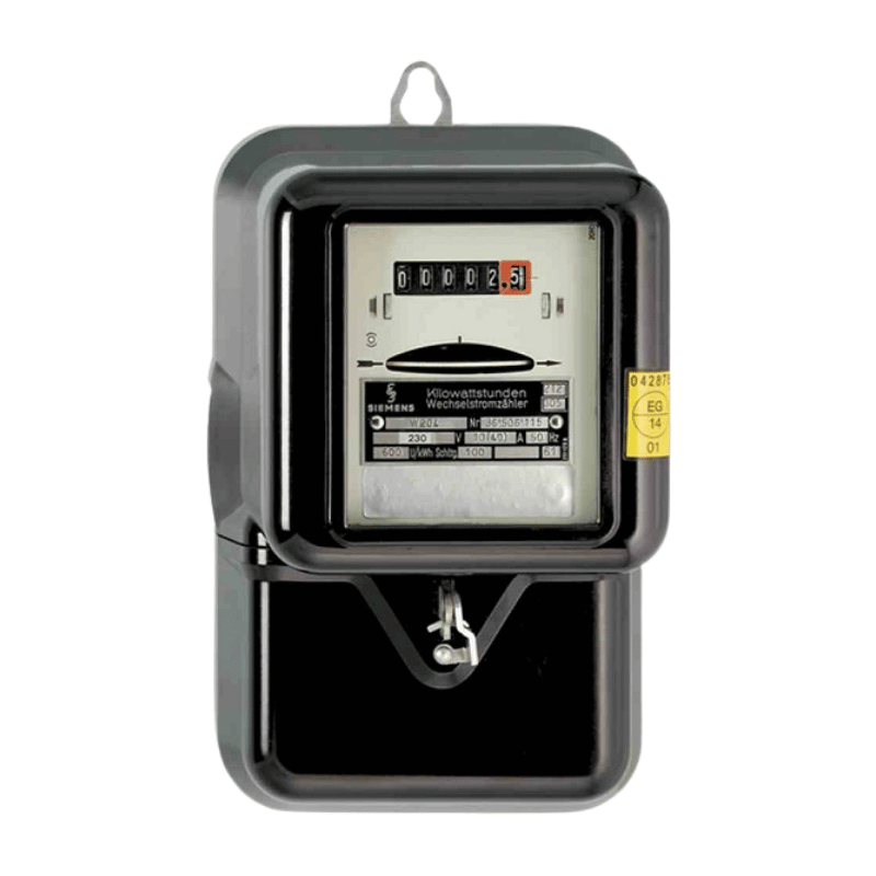 NZR 01020113 Wechselstromzähler – geeicht, regeneriert, 10(40)A, IP51, 1x 230V