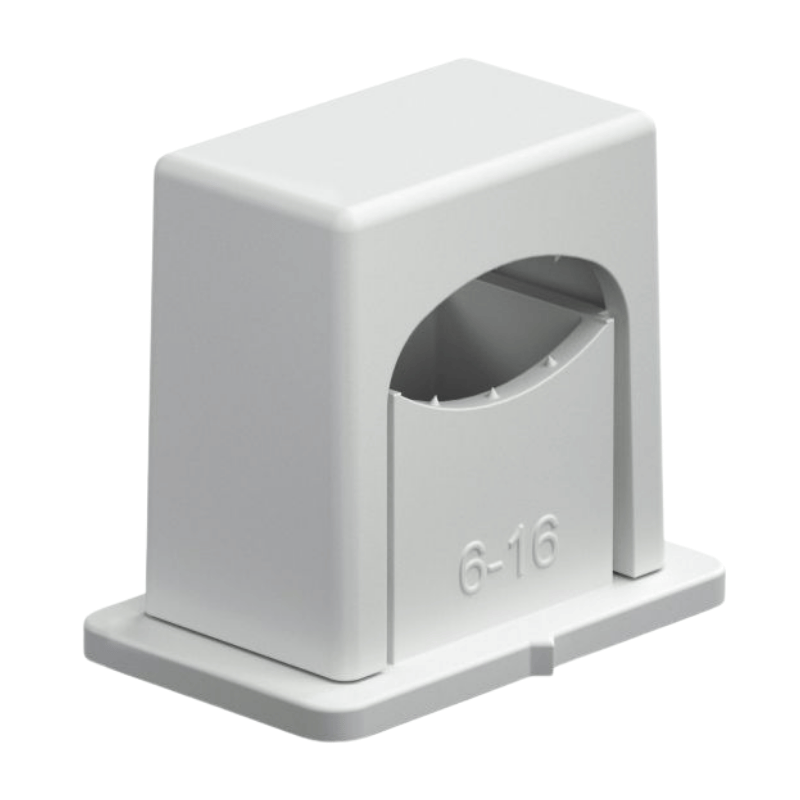 OBO Bettermann 2101017 Druck-ISO-Schelle – 1-fach, 6–16 mm, 100 Stück