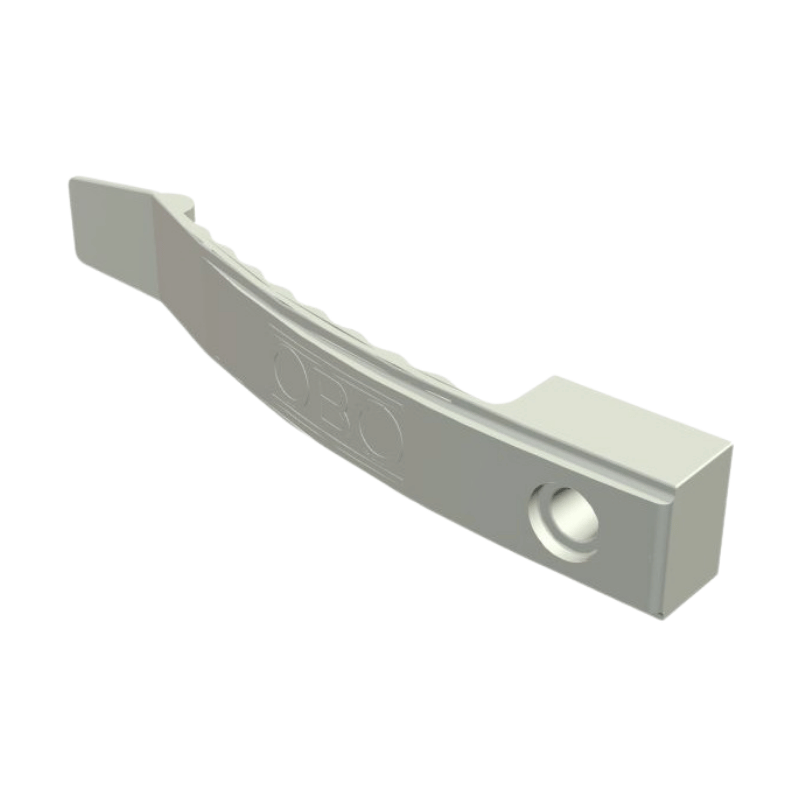 OBO Bettermann 2204975 Kabelklammer – 1×8 NYM3×1,5, lichtgrau 2032 SP, 100 Stück