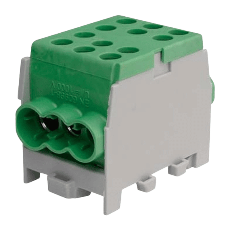 Pollmann HLAK35-1/4M2 Hauptleitungsabzweigklemme – GN, grün