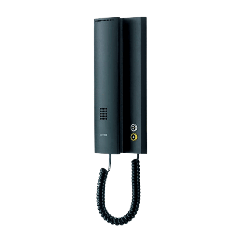 Ritto 1763040 Wohntelefon TwinBus – schwarz