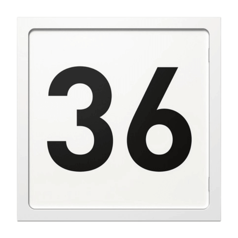 Ritto 1876170 Portier Außenstationsmodul – Infomodul, weiß