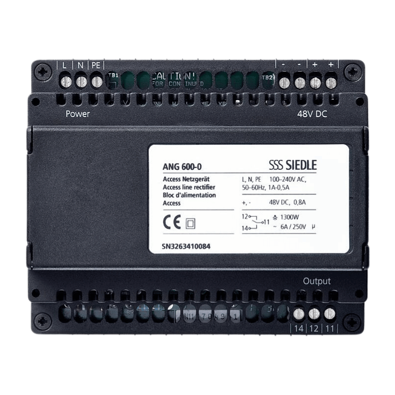 Siedle ANG 600-0 Access Netzgerät – 230 V AC, schwarz