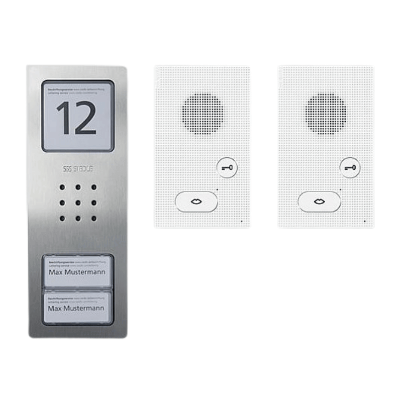 Siedle Audio-Set SET CAB 850-2 E-W – Basic, In-Home-Bus, 2 Innenstationen