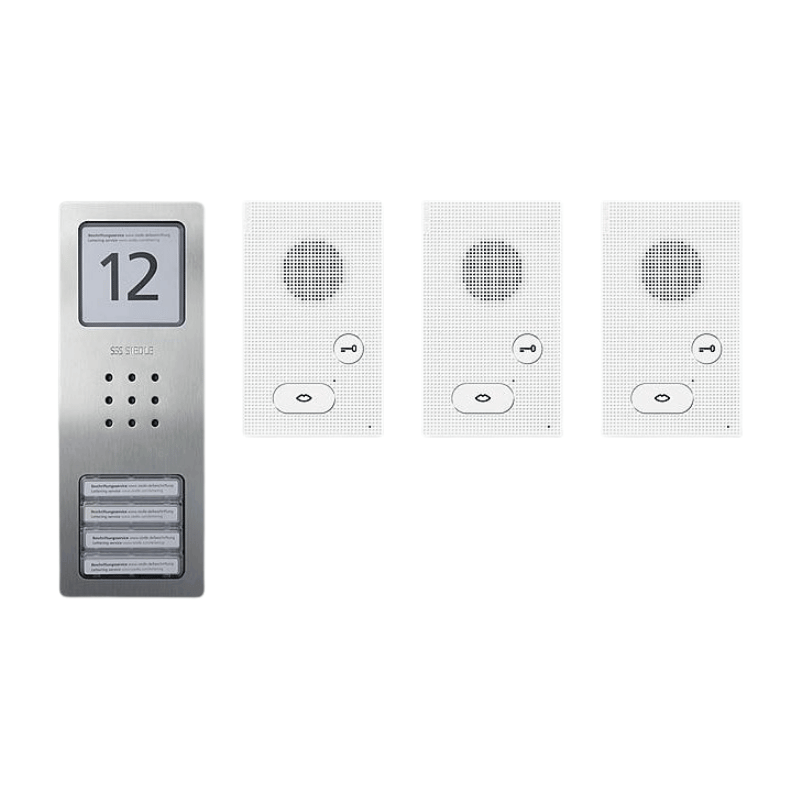 Siedle Audio-Set SET CAB 850-3 E-W – Basic, In-Home-Bus, 3 Innenstationen