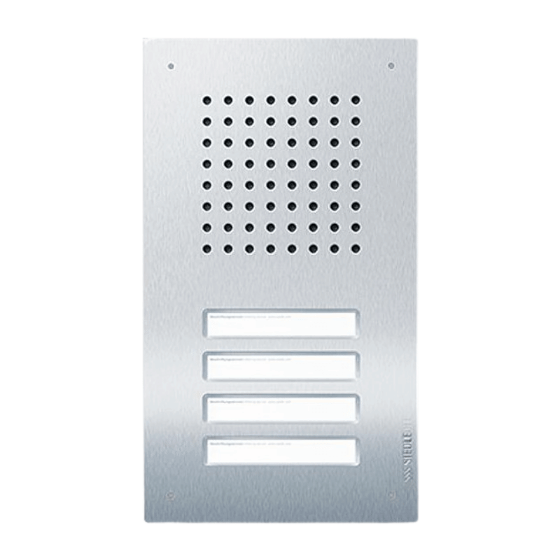 Siedle F CL A 04 R-0 Audio-Station Classic – Mehrdraht-System, 4 Ruftasten, Lautsprecher, Mikrofon