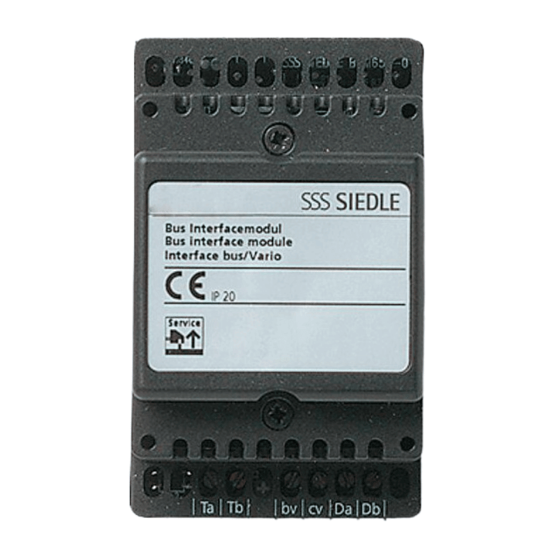 Siedle Bus-Interface-Modul BIM 650-02 – In-Home-Bus, Standard, schwarz