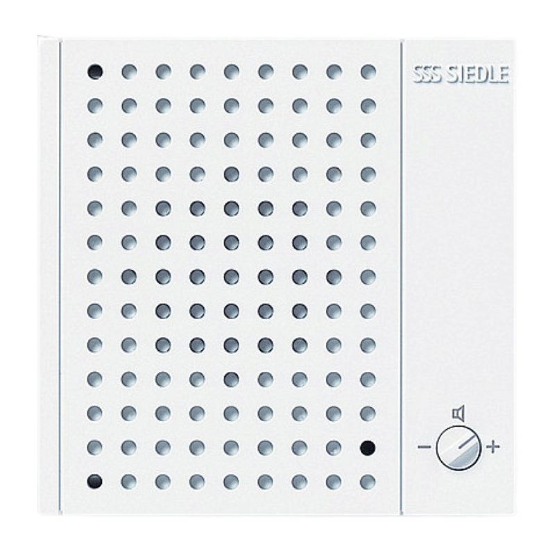 Siedle BNS 750-02 W Bus-Nebensignalgerät – programmierbar, Aufputz, Kunststoff