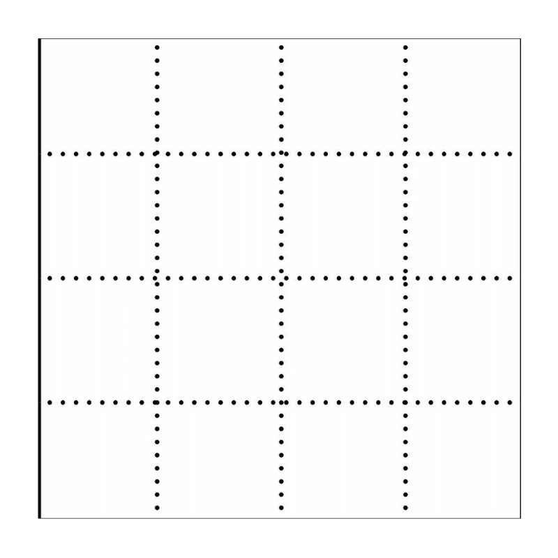 Siedle BGA 611-4/4-0 W Briefkasten-Modul Vario – Standard, Aufputz, 1-fach, weiß