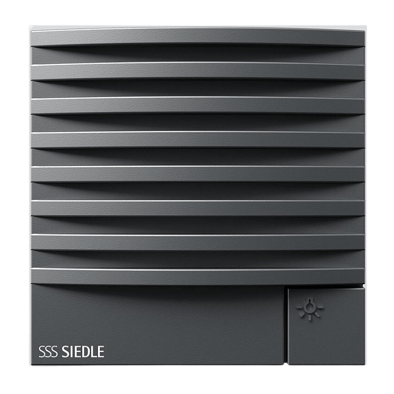 Siedle BTLM 651-0 DG Türlautsprecher-Modul Plus – In-Home-Bus, Lautsprecher, dunkelgrau glimmer