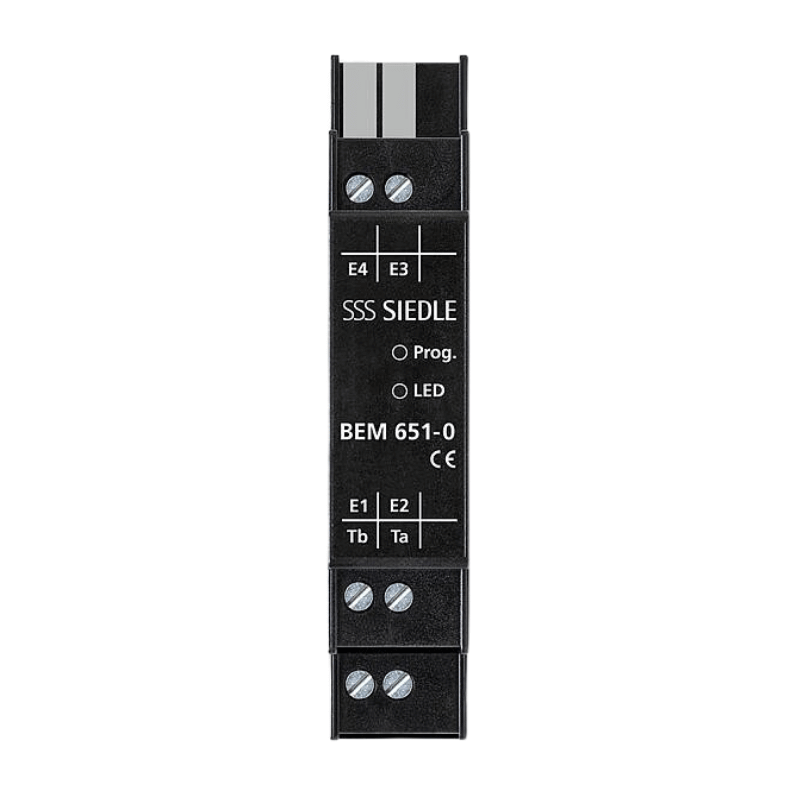 Siedle BEM 651-0 Bus-Eingangs-Modul – In-Home-Bus, Hutschiene