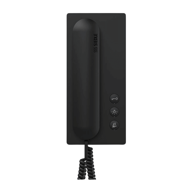 Siedle BTS 850-02 S Bus-Telefon Standard – In-Home-Bus, schwarz
