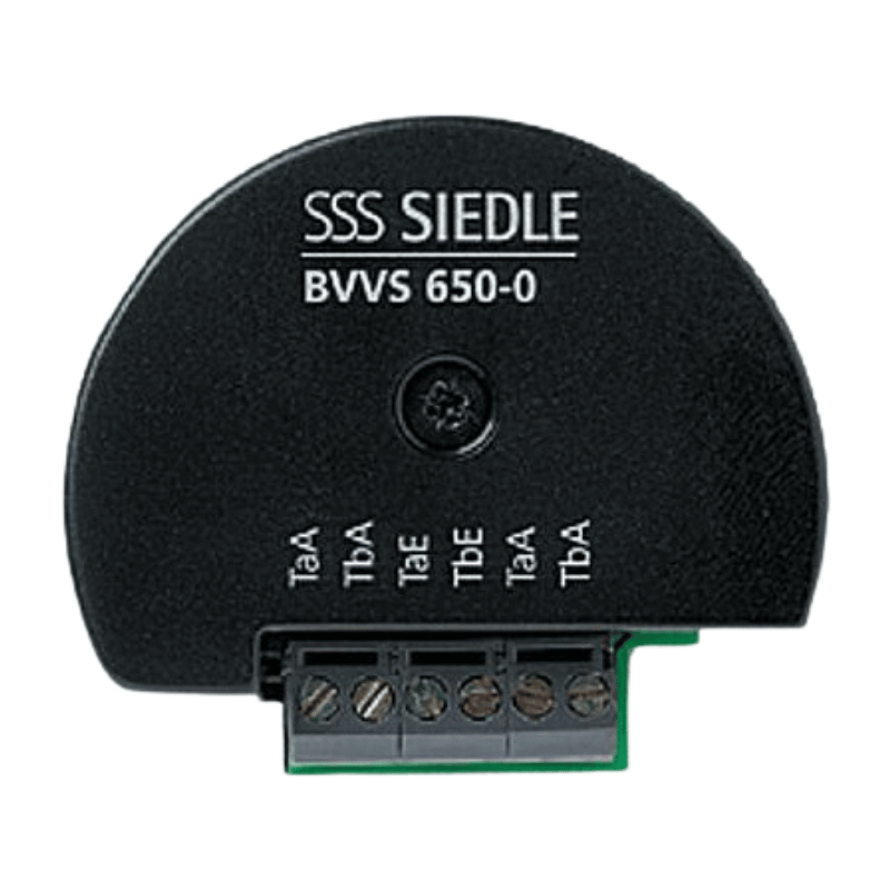 Siedle BVVS 650-0 Bus-Video-Verteiler – Unterputz, symmetrisch