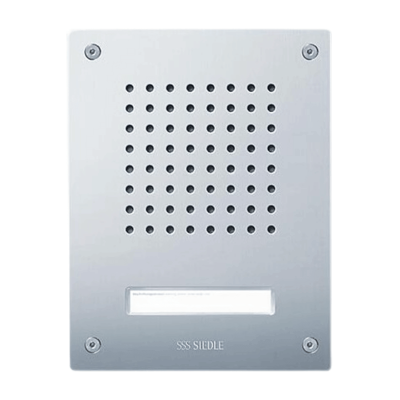Siedle Türstation CL 111-1 N-02 – Audio Classic, 1 Ruftaste, 1+n-System, edelstahl gebürstet